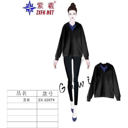 Sweater 76% Cotton 24% Polyester fiber ,clothing manufacturing