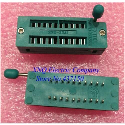 IC Test Universal ZIF Socket 20pin dip 2.54mm IC Socket pitch