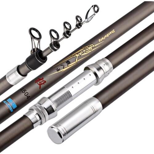 High Carbon Distance Throwing Pole Super Hard Rock Fishing Olta Long Section Telescopic Fishing Rod Vara De Pesca Fishing Tackle