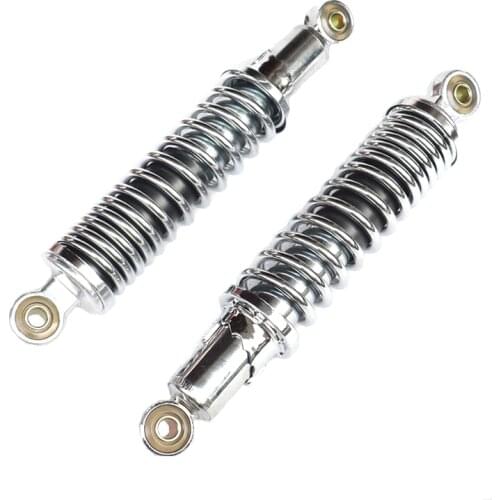 2 Pcs 280mm Motorcycle Rear Shock Absorber Suspension For Monkey Bike Motorcross Dirt Pit Bike ATV Quad Scooter