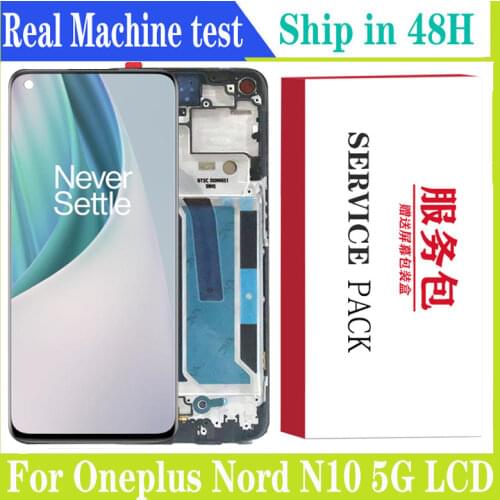 6.49” Display For OnePlus Nord N10 5G LCD Display Screen Touch screen Digitizer Assembly For OnePlus Nord N10 5G LCD Screen