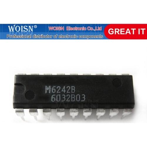 1pcs/lot M6242B M6242 DIP-18 In Stock