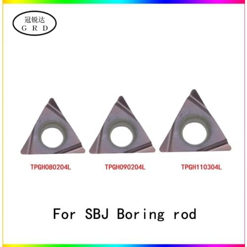 10pcs tpgh nc boring rod turning tool insert tpgh0802 tpgh0902 tpgh1103 angle 02 04 apply sbj2020 boring rod for stainless steel
