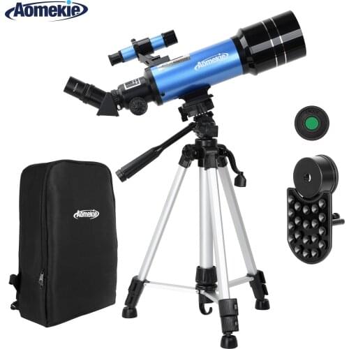 40070Bag Monocular Space Astronomical Telescope With High Tripod Backpack Terrestrial Space Telescope Gift For Moon Watching
