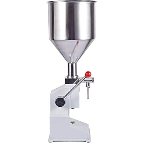 5~50ml Manual Food Filling Machine Cream Honey Liquid Paste Packaging Equipment Juice Filler