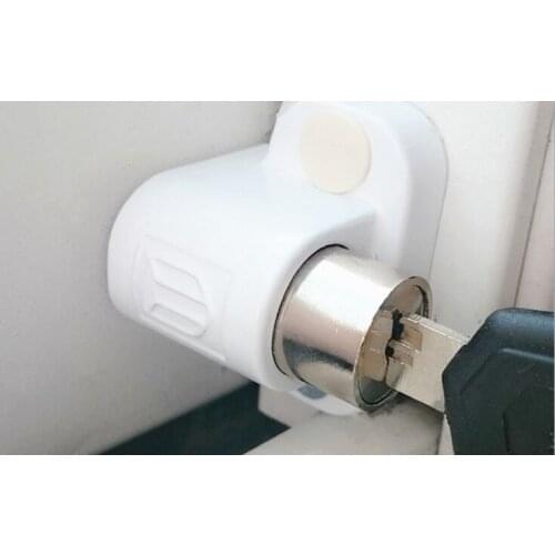 50PCS Window shield sliding window locks aluminum steel window locks security locks doors windows security lock limit New