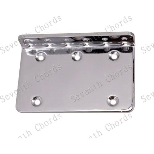 65MM Electric Guitar 6 String Bridge Baseplate - Strings Through Bridge