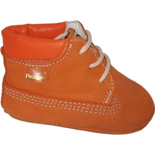 Peuques lace-up nubuck leather sole boots