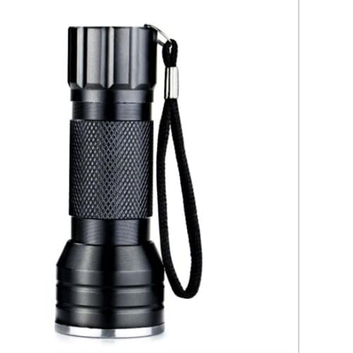 21LED anti-UV counterfeit flashlight / fluorescent detection lamp aluminum alloy multi-function flashlight