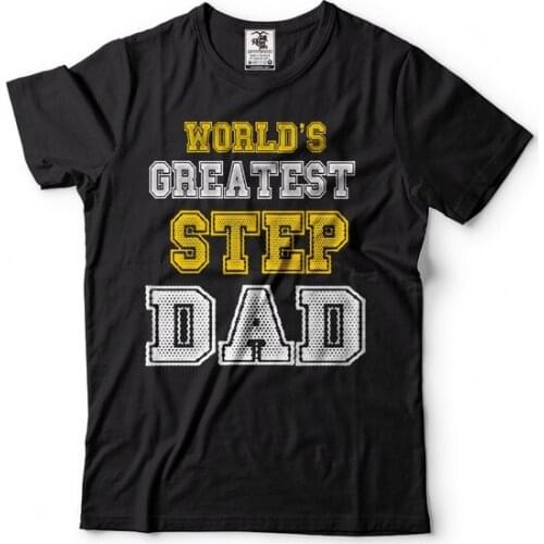 Step Dad T-shirt Mens Fathers day Gift shirt Step-father Shirt Stepdad Tee