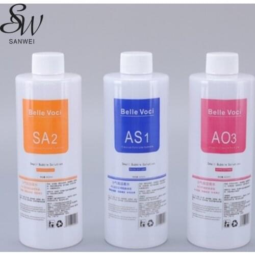 Small Bubble Solution Hydrating Liquid Face Serum Aqua Peeling Solution 400ml AS1 SA2 AO3 for Machine Skin Deep Cleaning Skin