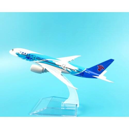 16CM 787 AIR CHINA SOUTHERN METAL ALLOY MODEL PLANE AIRCRAFT MODEL TOY AIRPLANE BIRTHDAY GIFT