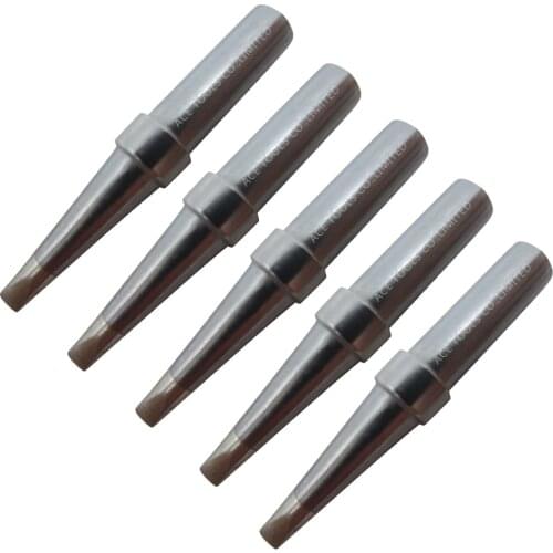 ETB Soldering Tip Chisel 2.4mm Fit WELLER WES51 WES50 WESD51 WE1010NA WE1010EU PES51 PES50 LR21 LR20 Iron Pencil Welding Bit