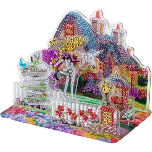 New 3D Three-Dimensional Puzzle picture Diamond Painting Diamond Embroidery For DIY Childrens Handmade gift Home Decor