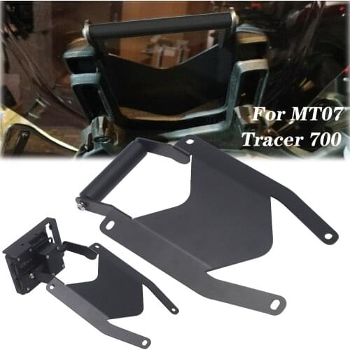 Motorcycle FOR YAMAHA MT07 Tracer 700 2016-2020 Stand Holder Phone Mobile Phone GPS Navigation Plate Bracket MT 07 2019 2018