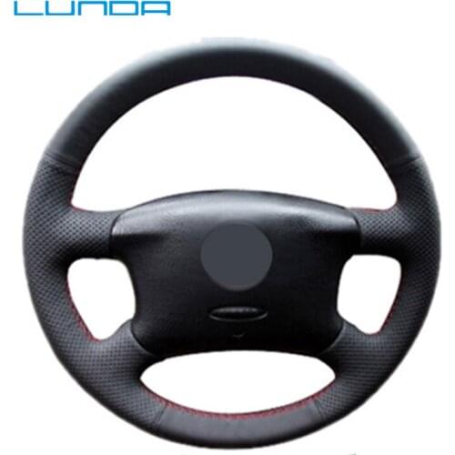 Custom Car Steering Wheel Cover Case for VW Golf 4 Skoda Octavia 1999-2005 VW Passat B5 Volkswagen B5 Passat