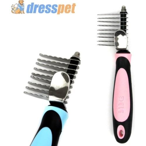 Comb Open Knot Straighten Quick Brush Pet Hair Remover Dog Grooming Clean Combs Fur Pets Tools Products New Animal For Dog