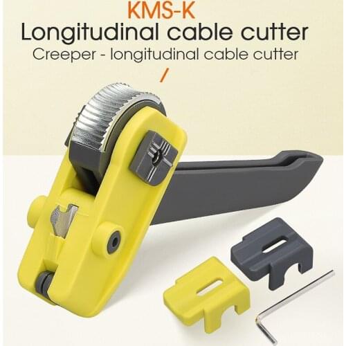 Optical Fiber Tool Longitudinal Stripper KMS-K Cable Jacket Slitter Cable Sheath Cutter