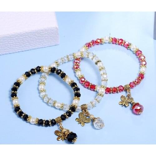 Korean version of simple and sweet womans bracelet girl girlfriend casual couple bracelet for women Jewelry accessories present