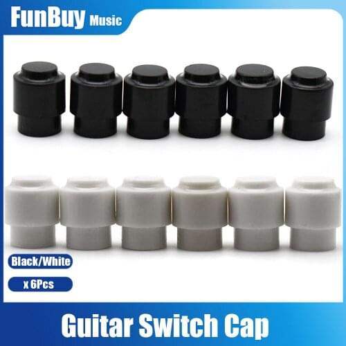 6pcs 3/5 Way Plastic Guitar Toggle Switch Tip Cap for LP FD Electric Guitar Guitarra Parts Accessories Drop Shipping