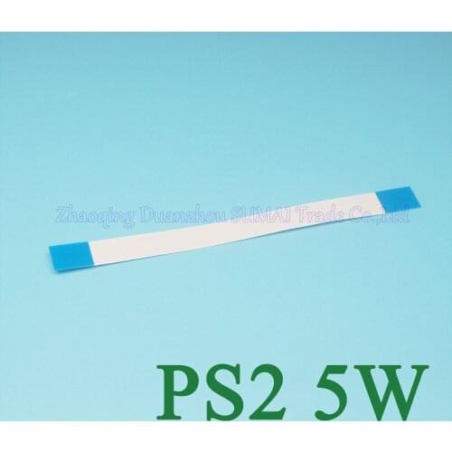 10pcs/lot 12Pin Flexible Flat Cable flex Cable Repair parts For PS2 50000 5w Controller 80mm Free shipping