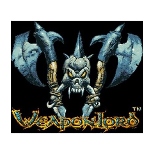 Weapon Lord NTSC Version 16 Bit 46 Pin Big Gray Game Card For USA Game Players