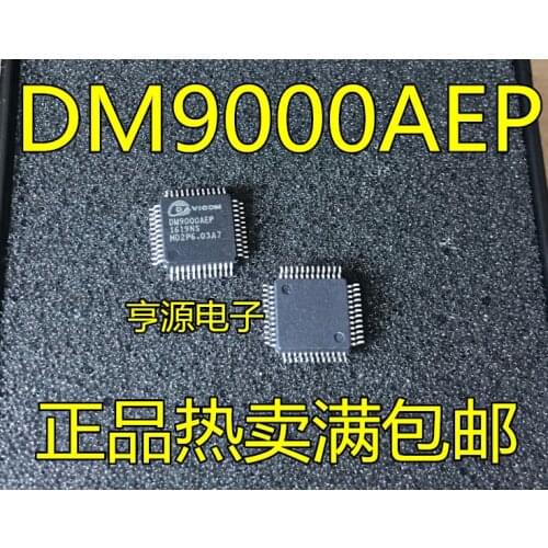 5pcs DM9000 DM9000AEP LQFP-48