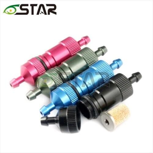 6 Star D4.5*D3*L51mm High Precision Big Fuel Filter 3mm RC Fuel Tank Accessories For Gasoline Aircraft Airplane Car