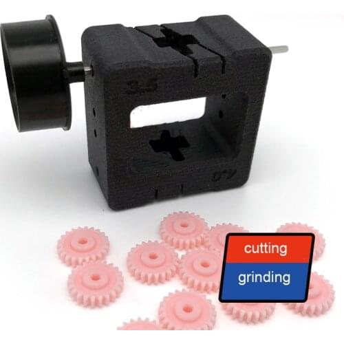 1PC 324 Tamiya 4WD Car Gears Cutter Pink/Orange Gears Cutting And Grinding Chamfer Tools