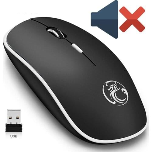 Silent Wireless Mouse Wireless USB Mouse Computer Mouse for Laptop Silent Ergonomic Mause Laptop Accessories PC Mice Gamer Mause