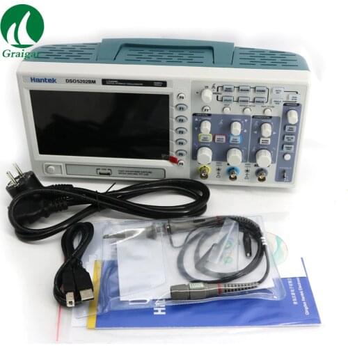 Hantek DSO5202BM Digital Oscilloscope 200MHz 2 Channels 1GSa/s