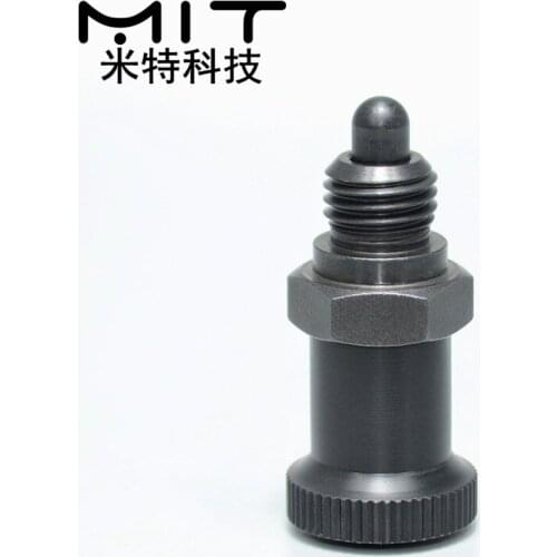 M12 Indexing Plungers Pin Positioning Pin Embedded Threaded Segmentation Index Plunger
