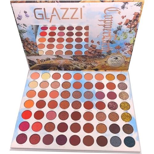 INS HOT 63 Colors Eye Shadow Palette Pigmented Powder Glitter Matte Unicorn Make Up Palette For Stage Party Beauty Eyes Makeup