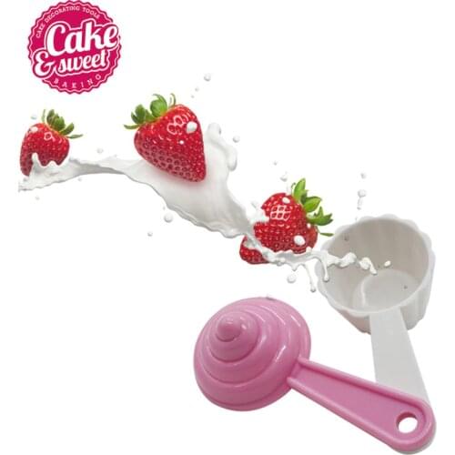 Cupcake Batter Spoon Measuring Cup Baking Fondant Cake Decorating Tools Pastry Patisserie Assessoire 1Pcs