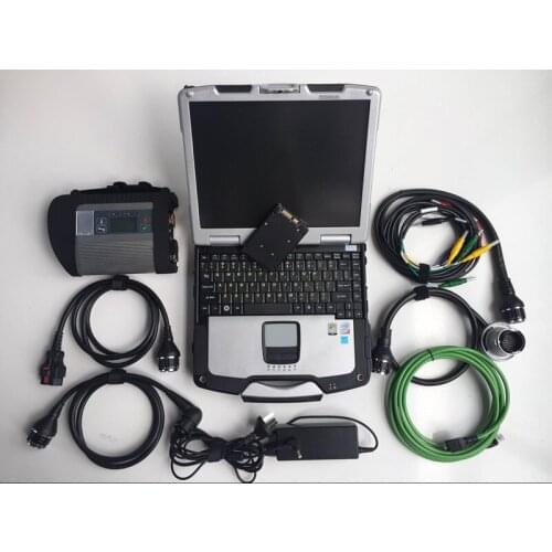 New 2020.12 Verison SD Connect Compact 4 with HDD/SSD Software Installed CF30 Laptop CF-30 Mb Star C4 Auto Scan Diagnostic Tool