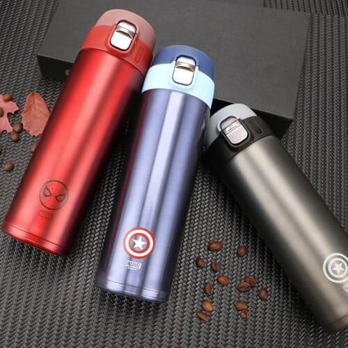 Disneys New Mickey Stainless Steel Insulation Portable Vacuum Direct Drink Thermos