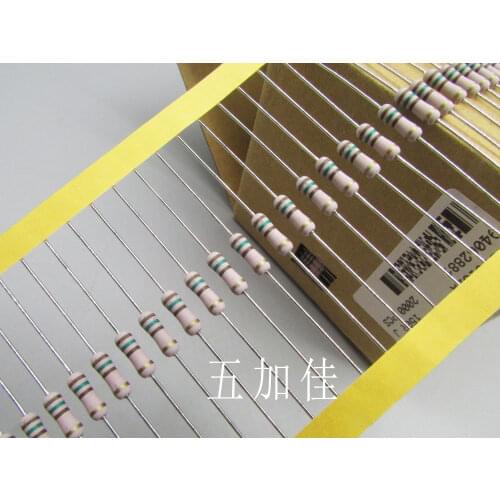 Original new 100% MOS1CT52A151J 1W 150R 5% axial color ring resistor four rings 3*8mm (Inductor)