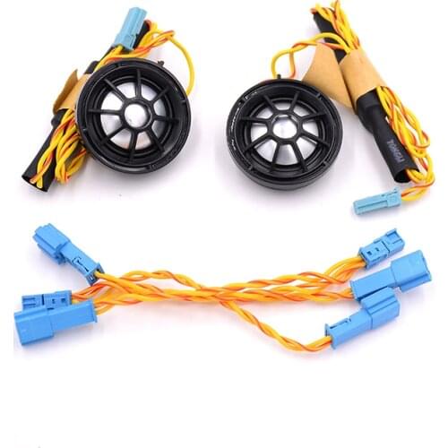 Car front door tweeter For BMW F10 F15 F16 F30 G30 E90 E70 series Hi-Fi music stereo range frequency horn speaker 65139184794