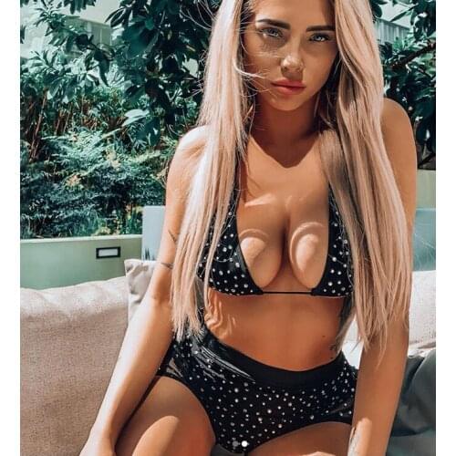 See-through Women Sexy Fishnet Exotic Sets Ladies Babydoll Sleepwear Female Sexy Lingerie Strapy Bra Mesh Shorts Beachwear Set