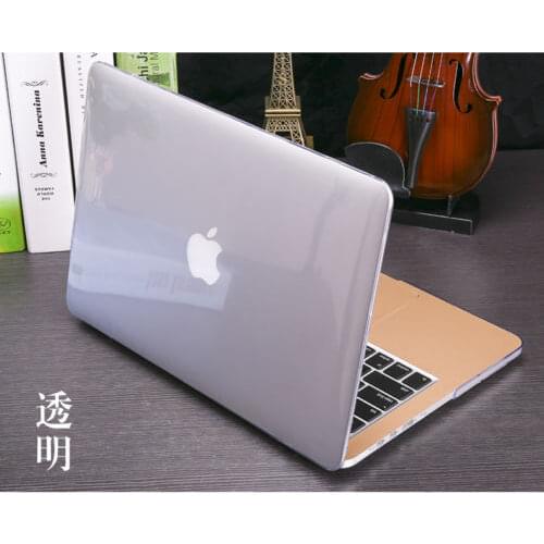 Crystal clear laptop Hard Cover For Macbook Air11 Air13 Pro Retina 12 13 15 inchs For Pro with Touch Bar 13 15 inch A2159 A1989
