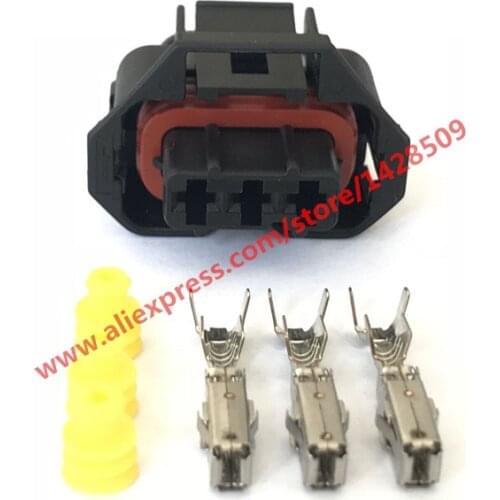 5 Sets 3 Pin Female Ford Falcon BA / BF Aux MAP Sensor Connector XR6 Turbo Models 936060-1 Alternator Repair Connector