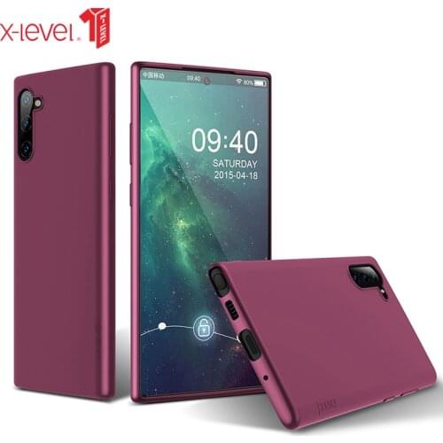 X-level Case For Samsung Galaxy Note 10 Plus Soft Tpu Matte Touch Back Phone Cover For Samsung Galaxy Note 10 Case Note10