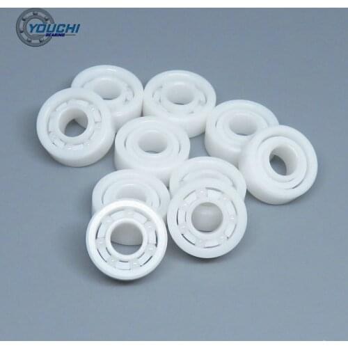 Youchi 2pcs MR104 CE 4x10x4 mm ZrO2 Full Ceramic Ball Bearings MR104 CE 4*10*4 RC Car Truck Miniature Zirconium Oxide Bearing