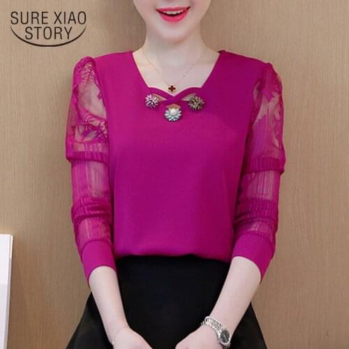 2021 New Spring Fashion Hollow Square Collar Female Shirts Long Sleeved Blouses Solid Women Tops Casual Slim Blouse D531 30