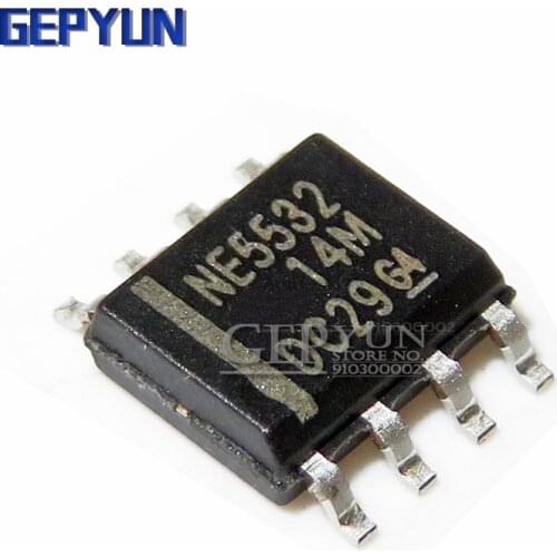 20PCS NE5532DR SOP8 NE5532 SOP N5532 SMD Gepyun