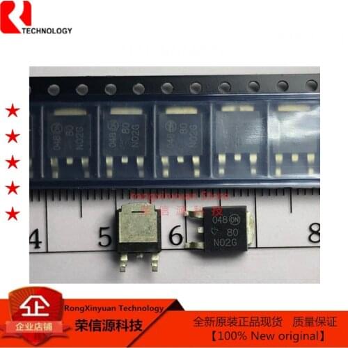 5-20 pcs/lot NTD80N02G NTD80N02T4G 80N02G 80N02 N02G 80A/24V N-channel motherboard commonly used MOS tube new original SMDTO-252