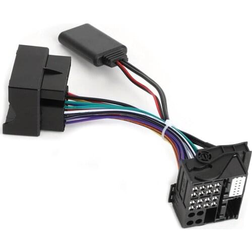 Car Radio Bluetooth AUX Audio Adapter Harness Cable Microphone Handsfree WiringFor RCD510 300+ 310 RCD210