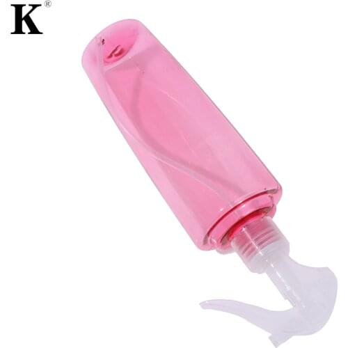 300ML Portable Plastic Spray Bottle Pink Makeup Moisture Atomizer Pot Fine Mist Sprayer Bottles Hair Hairdressing Tools