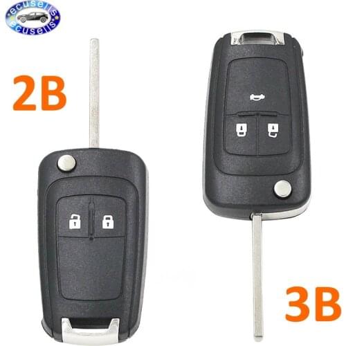 2 Buttons Remote Key Shell Case Fob 3 Button For Opel Astra J Zafira B Insignia Adam Astra J Cascade Karl Zafira C HU100 Blade