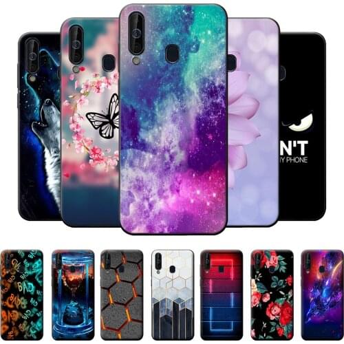 For Samsung M40 Case Back Cover Silicone Case For Samsung Galaxy M40 M 40 M405FN Luxury Soft Phone Cover For Samsung M40 6.3"